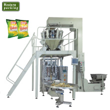 Bananen -Chips Packmaschine, vertikale Kartoffelchips Packmaschine, Bochendanischen -Chips Verpackungsmaschine